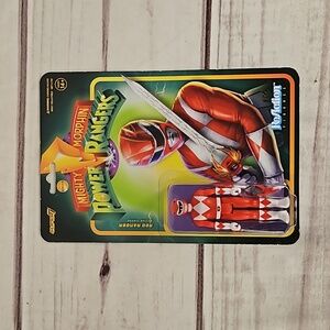 Super7 Mighty Morphin Power Rangers Red Ranger Action Figure